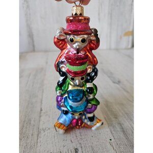 Radko 3 blind mice AS IS ornament vintage mouse ornament Xmas tree